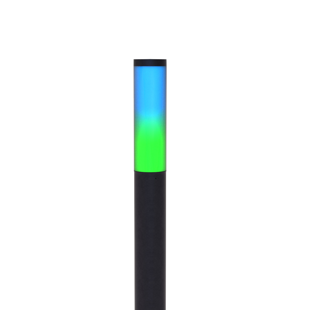 FCB5500 RGBW Color Changing Bollard with 50" Max height.