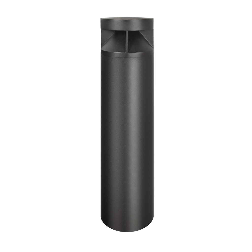 FCB6C-4WN03 6" Dia., 40"H, 4 Window Bollard.