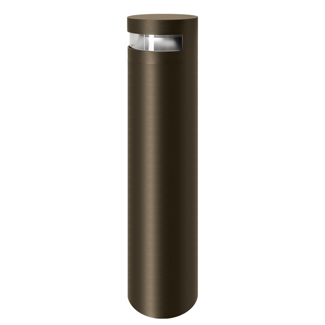 FCB6C-18L02 6" Bollard, 40"H, 180° Lens, bronze